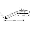 Hansgrohe Croma E 26815670 Ручной душ, мч