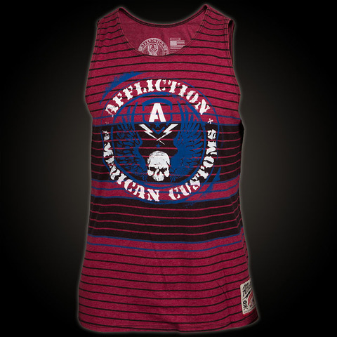 Affliction | Майка мужская Tank Top Punk A5431 перед