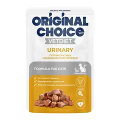 Original Сhoice VET Urinary консервы для взрослых кошек профилактика МКБ 85 гр