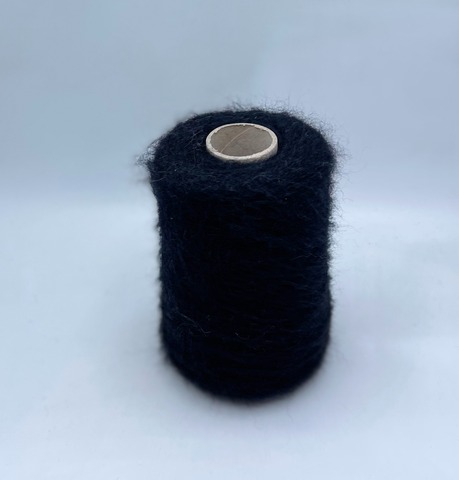 Mister Joe (пр.Италия),art-Wimbledon 1000м/100гр, 46% Суперкид мохер 4% Шерсть 50% полиамид, цвет-Черный(628/595), арт-35397