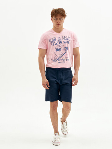 Шорты трикотажные Bowery NYC Essential Light Mood Indigo