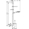 Hansgrohe Raindance Select Е 26621400 Душевой гарнитур 90 см 3 режима