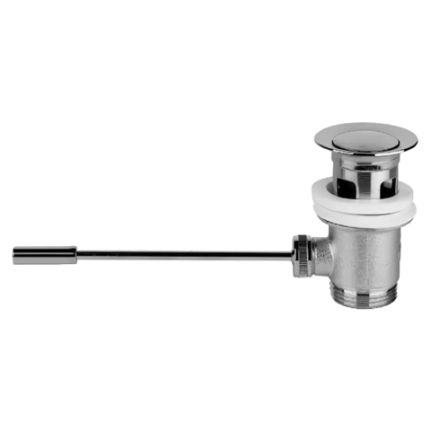 Gessi 01346#031 Донный клапан для раковины с автоматической пробкой и фронтальным открытием, цвет: хром