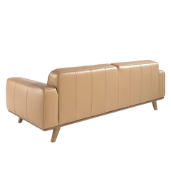 Диван 3-х местный 6120/5606-3P-M5668 с обивкой из стеганой кожи