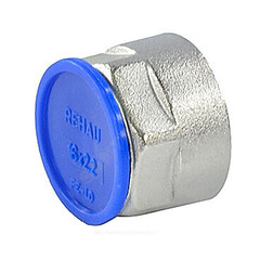 Евроконус для PE-X труб обжим латунь Дн 16х2,2х3/4" накидная гайка RAUTITAN flex Rehau 12663521003
