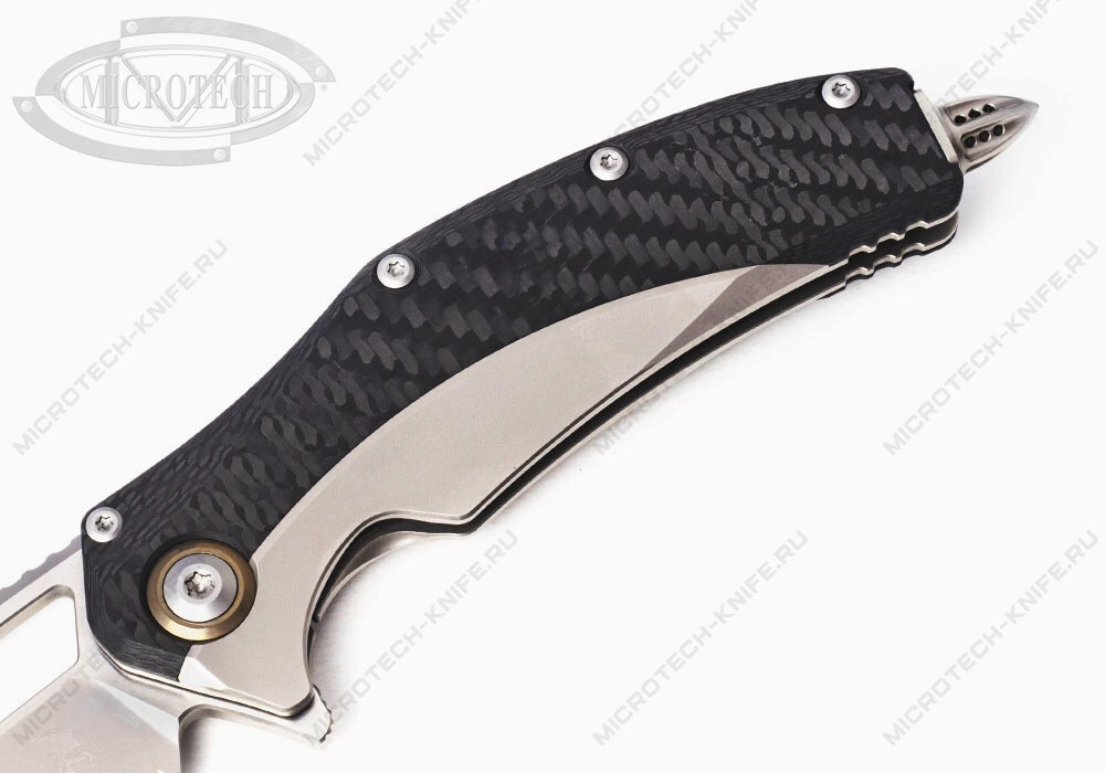 Нож Microtech Matrix 165C-9CFTI Titanium Full Serrated