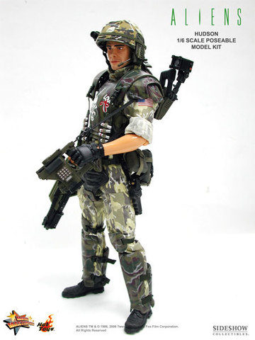 Фигурка Уильям Хадсон из фильма Чужие Hot Toys 1/6