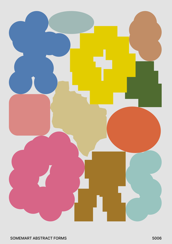 Стикерпак Abstract Forms smthfctr (Something Factory)
