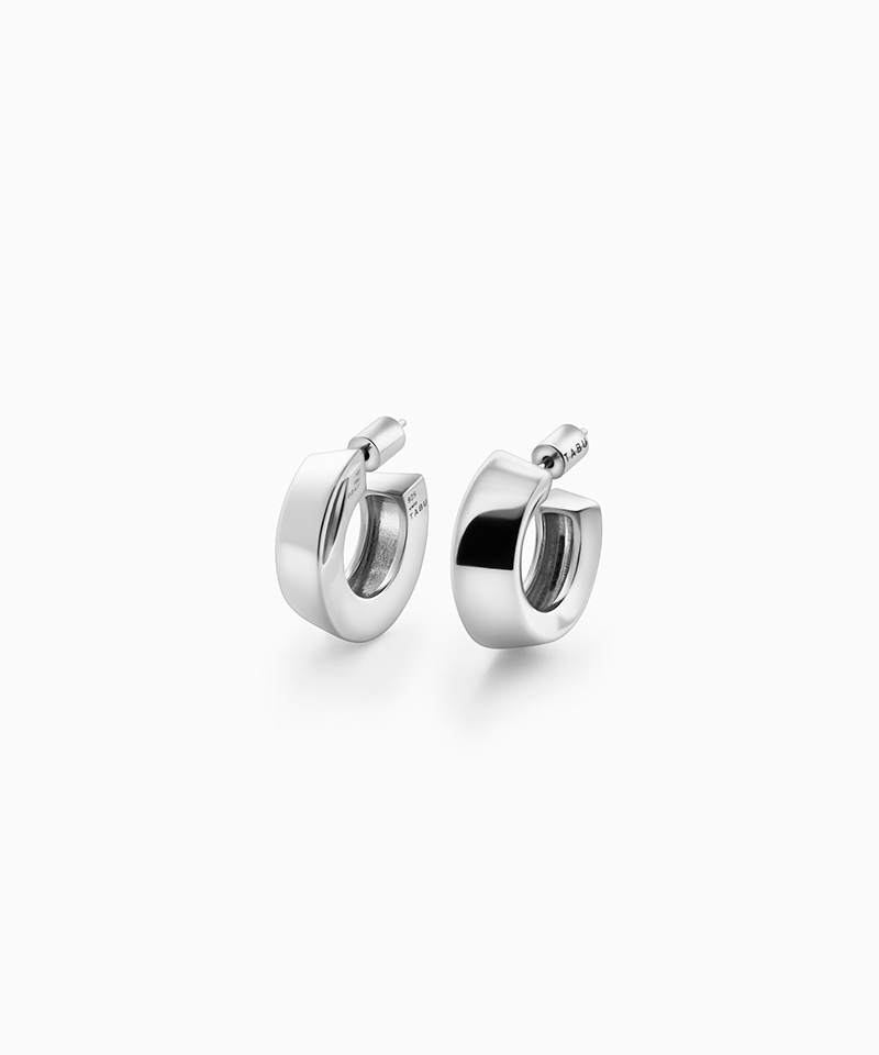 Серьги SIZE silver