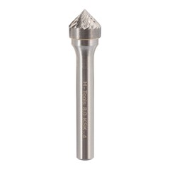 Бор-фреза твердосплавная K(KSK) 90° 8,0x4x50x6мм HM H-Tools 116254HT