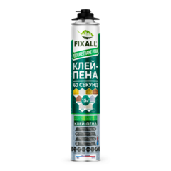 КЛЕЙ-ПЕНА FIXALL 60 СЕКУНД 850мл