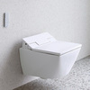 Duravit Viu 2511590000 Унитаз подвесной 370x570мм, rimless, sensowash для #611600, с крепление Durafix, цвет: белый