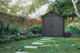 Пластиковый сарай Keter Darwin 6x6 фута серый