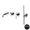 Remer Metrica MC53D2PWBNO Смеситель для ванны, цвет: чёрный