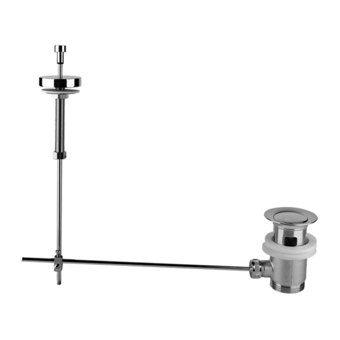 Gessi 01350#031 Донный клапан для раковины с автоматической пробкой, открывающийся сверху, цвет: хром