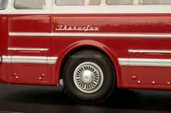 Ikarus-55.14 white-burgundy Classicbus 1:43