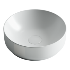Ceramica Nova Element CN6006 Умывальник чаша накладная круглая, 35.5x35.5, цвет: белый фото