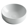 Ceramica Nova Element CN6006 Умывальник чаша накладная круглая, 35.5x35.5, цвет: белый
