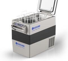 Компрессорный автохолодильник ICECUBE IC50 (12V/24V/220V, 49л) черный