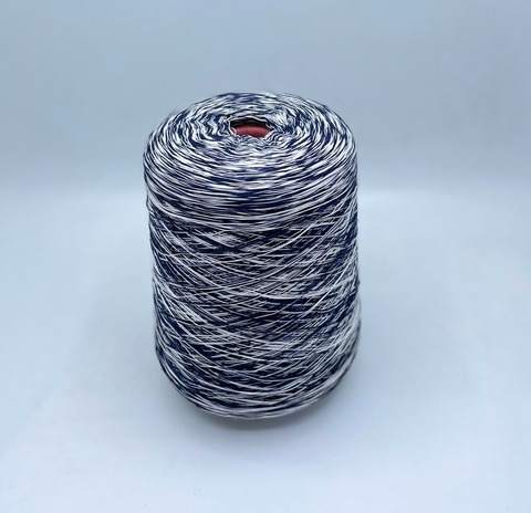 для Missoni (пр.Италия),2/7000 3500м/100гр,100%Хлопок, цвет-Бело-синий, арт.28156