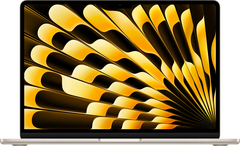 Apple MacBook Air 13" (M4, 10C CPU/8C GPU, 2025), 16 ГБ, 512 ГБ SSD, Сияющая звезда (Starlight) Ноутбук