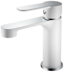 Смеситель для раковины Haiba HB 10557-8 белый/хром