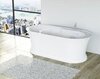BelBagno BB300 Отдельностоящая акриловая ванна, цвет: белый