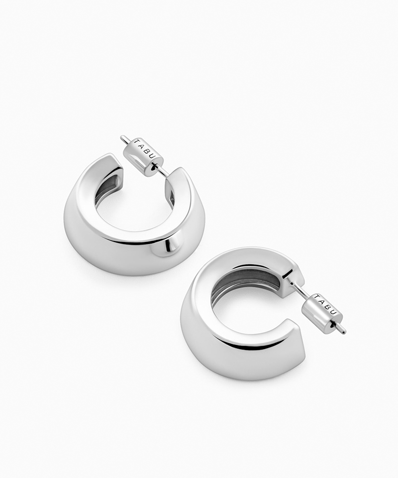 Серьги SIZE silver