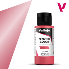 Premium color 60ml. 044-metallic red