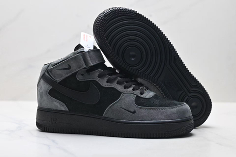 Nike Air Force 1 Mid 'Grey/Black' 