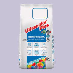 Затирка швов цементная Mapei Ultracolor Plus №163 Светло-лиловый 2кг