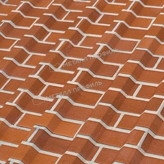 Профнастил МП-20x1100-R (ECOSTEEL-01-Кирпич-0,5)