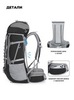 Картинка рюкзак туристический Nevo Rhino 15083UP-70L Black - 5