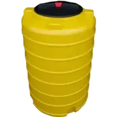 Бак для воды RV500, круглый, желтый