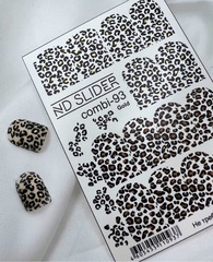 Слайдер-дизайн Nail Design combi-93 золото