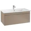 Villeroy&Boch Venticello 4104AL01 Раковина на тумбу 100x50, отверстия для смесителя-1 сквозное, 2 промаркированных, с переливом, материал-керамика, цвет-альпийский белый
