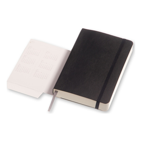 Ежедневник Moleskine Classic Large Soft, цвет черный