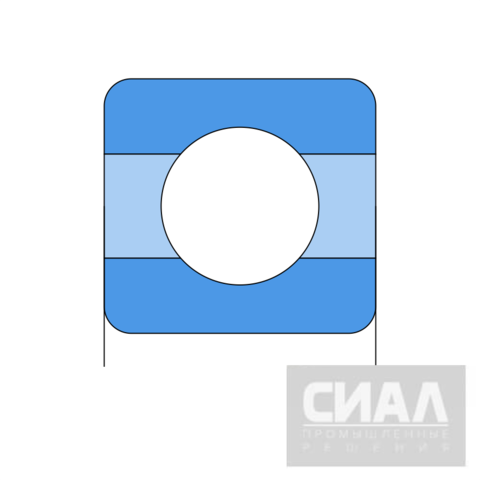 Подшипник радиальный SKF (6305) 25х62х17