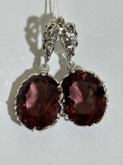 Аида (серьги из серебра)