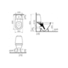 VitrA Grand 9764B003-0567 Унитаз-компакт напольный