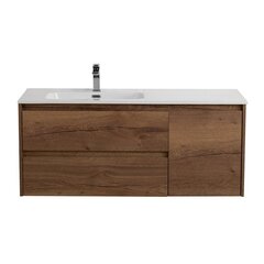 BelBagno Kraft KRAFT-1000-2C-1A-SO-RT-R Тумба под раковину подвесная, 100x46, цвет: Rovere Tabacco фото