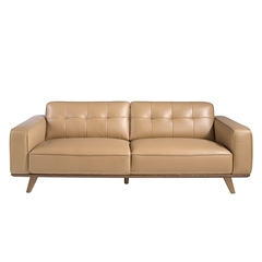Диван 3-х местный 6120/5606-3P-M5668 с обивкой из стеганой кожи
