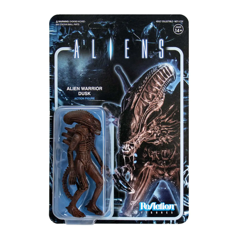 Фигурка Super7 Aliens W1: Alien Warrior (Dusk Brown) (БАМП)