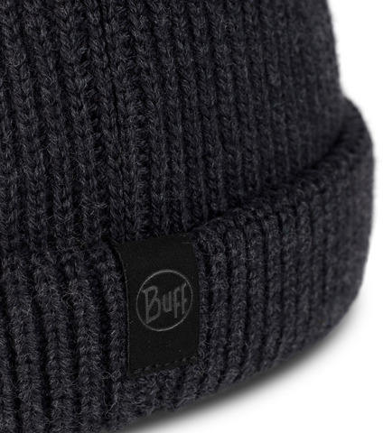 Картинка шапка вязаная Buff Hat Knitted Ervin Graphite - 4