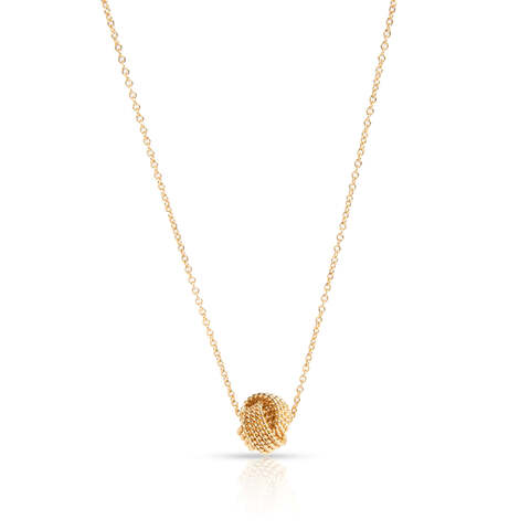 Подвеска из жёлтого золота 18k,Tiffany💠 Twist