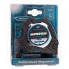 Рулетка Magnetisch 5 м х 25 мм,обрезиненный корпус,автоматическая фиксация,Нейлоновое покрытиеытие,зацеп с магнитом Gross — фото 4