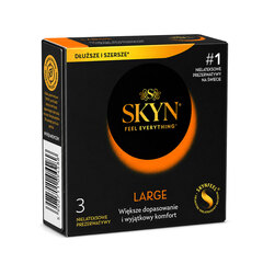 Презервативы безлатексные SKYN Large Большого размера, 3 шт