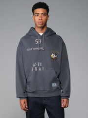 Толстовка мужская ALPHA INDUSTRIES ESSENTIAL HOODIE RELAXED FIT SWEATSHIRT (ELITE)