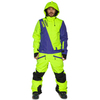Сноубордический комбинезон COOL ZONE SNOWBOARD мужской салатовый-синий - 1
