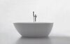 BelBagno BB80-1700-W0 Отдельностоящая акриловая ванна в комплекте со сливом (донным клапаном), цвет: белый